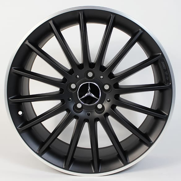 AMG 19 inch rim set A-Class W176 Styling V / 5 from A45 AMG black