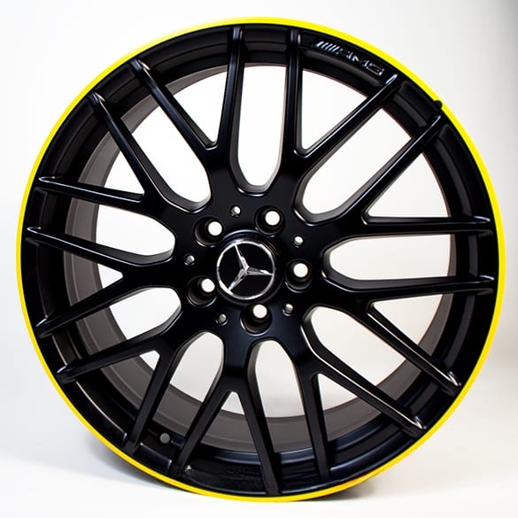 AMG A 45 19 inch rim set Yellow Night Edition A-Class W176 original ...