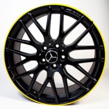 AMG A 45 19 inch rim set Yellow Night Edition A-Class W176 original Mercedes-Benz | A17640109009Y43-A45