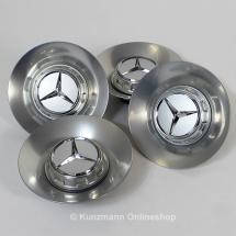 AMG hub caps cover forged wheel AMG GT C190 titanium grey Original Mercedes-Benz | AMGGT-Titangrau-Nabendeckel