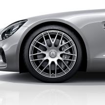 AMG 19 / 20 inch forged wheel AMG GT C190 cross-spoke design silver original Mercedes-Benz | AMGGT-Kreuzsp-silber