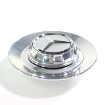 AMG hub caps cover forged wheel AMG GT C190 titanium grey Original Mercedes-Benz | AMGGT-Titangrau-Nabendeckel