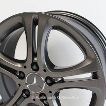 genuine Mercedes-Benz 5-Double-Spoke rims | B-Class W246 | 17 inch | A24640110027X28-B