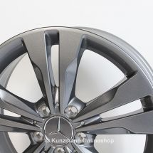 Genuine Mercedes-Benz B-Class W246 | rim set 18 inch | grey Himalayas / shiny | A24640104007756-B