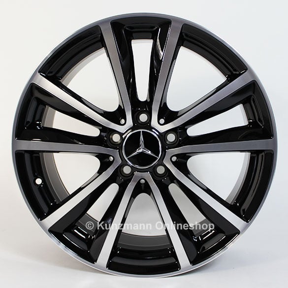 genuine Mercedes-Benz 5-Double-Spoke rims set B-Class W246 18 inch