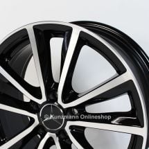 Genuine Mercedes-Benz B-Class W246 | rim set 18 inch | shiny black | A24640106007X23-B