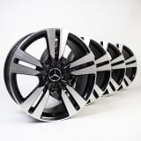genuine Mercedes-Benz 5-Double-Spoke rims set B-Class W246 18 inch