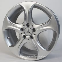 Mercedes-Benz 18 inch rims set of | C-Class W205 | 5-spoke wheel | silver vanadium | A20540106/07007X45-C
