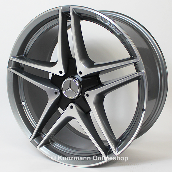  AMG 19-inch wheel set | C-Class W205 | Genuine Mercedes-Benz | A2054011900/20007X21-Satz