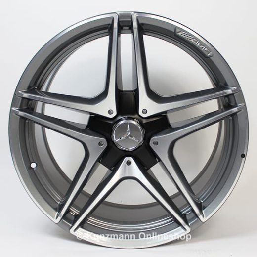  AMG 19-inch wheel set | C-Class W205 | Genuine Mercedes-Benz | A2054011900/20007X21-Satz