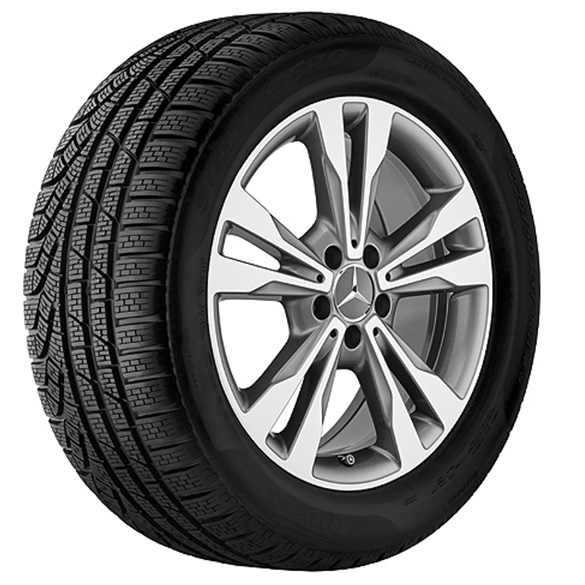 Snow Wheels 18 Inch C Class W205 Genuine Mercedes Benz With Tps