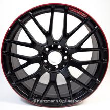 AMG 19 inch forged wheel C-Class W205 cross-spoke design edition 1 red original Mercedes-Benz | A2054011700/18009Y15-Satz