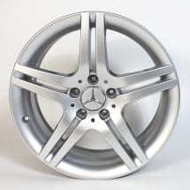 light-alloy wheels | 5-double-spoke-design | C-Class W203 | genuine Mercedes-Benz | 