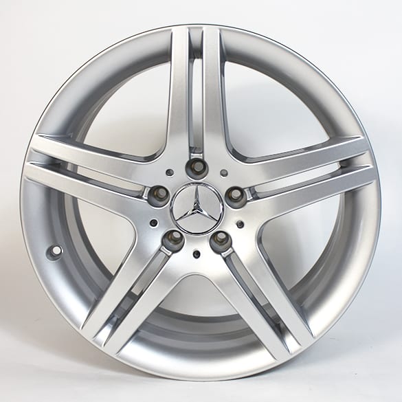 light-alloy wheels | 5-double-spoke-design | C-Class W203 | genuine Mercedes-Benz |  light-alloy wheels | 5-double-spoke-design | C-Class W203 | genuine Mercedes-Benz |