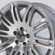 Mercedes-Benz light-alloy wheels | 10-double-spoke 18 inch | E-Class W211 | 