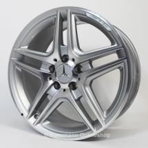 AMG 18-inch alloy wheel set | E-class W212 | original Mercedes-Benz | silver | W212-5Doppel-AMG-18-Zoll
