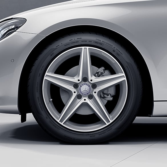 AMG 5-spoke rim set 18 inch titanium grey E-Class W213 genuine Mercedes-Benz