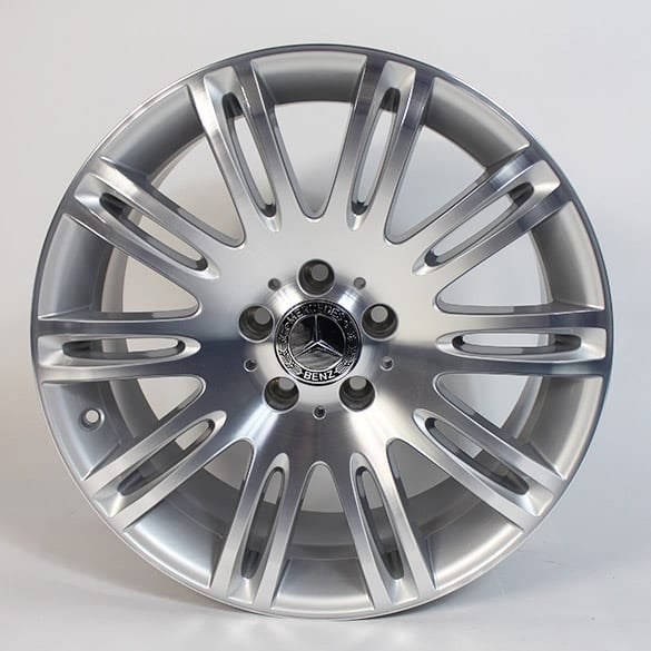 Mercedes-Benz light-alloy wheels, 10-double-spoke 18 inch, E-Class W211