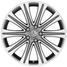 19 inch rims-set in tremolite-metallic 10-spokes E-Class W213 original Mercedes-Benz | A2134010500/6007X44-Satz