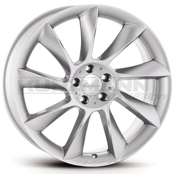 Lorinser RS8 light-alloy wheels | Mercedes-Benz CLK W209 | original | 19 inch | silver | 207-RS8-19