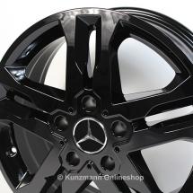 Mercedes-Benz 18 inch alloy wheel set | G-Class W463 | Sports | black | A46340125027X43-Satz
