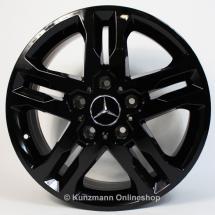 Mercedes-Benz 18 inch alloy wheel set | G-Class W463 | Sports | black | A46340125027X43-Satz