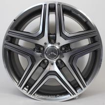 AMG light-alloy wheels | 5-spoke design for the G63 / G65 AMG | Mercedes-Benz G-Class W463 | 20 inch | B66031528-Satz