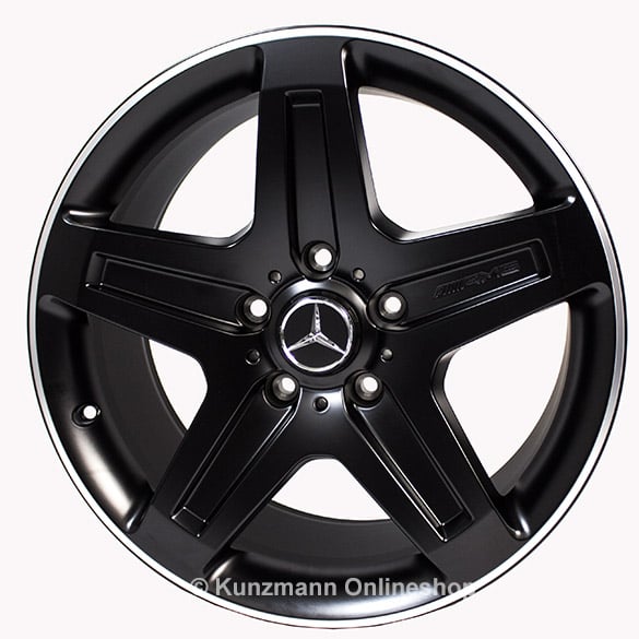 G 55 AMG 19-inch alloy wheel set | G-Class W463 | 5-spoke wheel | black | B66031535-AMG