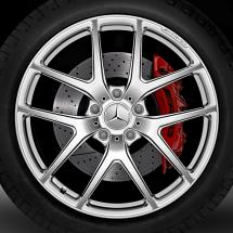 AMG 21 inch rim set Edition 463 ceramic polished G-Class W463 original Mercedes-Benz | A46340104007X15-Satz