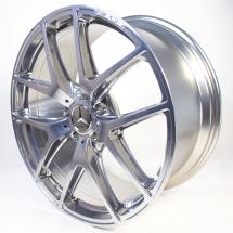 AMG 21 inch rim set Edition 463 ceramic polished G-Class W463 original Mercedes-Benz | A46340104007X15-Satz