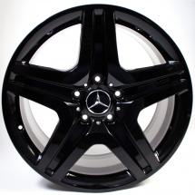 G 63 AMG 20-inch alloy wheel set schwarz G-Class W463 original Mercedes-Benz | A46340127027X43-Satz