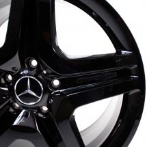 G 63 AMG 20-inch alloy wheel set schwarz G-Class W463 original Mercedes-Benz | A46340127027X43-Satz