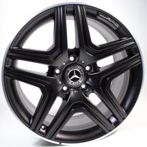 G 63 / 65 AMG 20 inch light-alloy wheels 5-twin-spoke black G-Wagon 463 Original Mercedes-Benz | A46340130027X71-B
