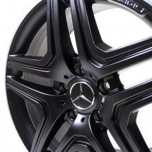 G 63 / 65 AMG 20 inch light-alloy wheels 5-twin-spoke black G-Wagon 463 Original Mercedes-Benz | A46340130027X71-B