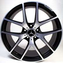 AMG 21 inch rim set Edition 463 silver G-Class W463 original Mercedes-Benz | A46340104007X36-Satz