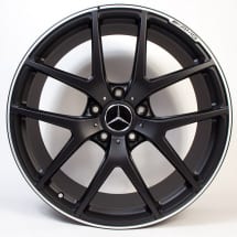 AMG 21 inch rim set Edition 463 black matt G-Class W463 original Mercedes-Benz | A46340104007X71-Satz
