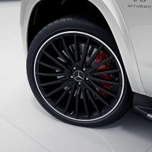 AMG 22 inch rims set GLS X166 black / polished genuine Mercedes-Benz | A16640133007X71-Satz
