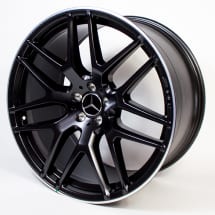 AMG 21-inch wheels set cross-spoke GLS-Class X166 black | A16640128007X71-GLS