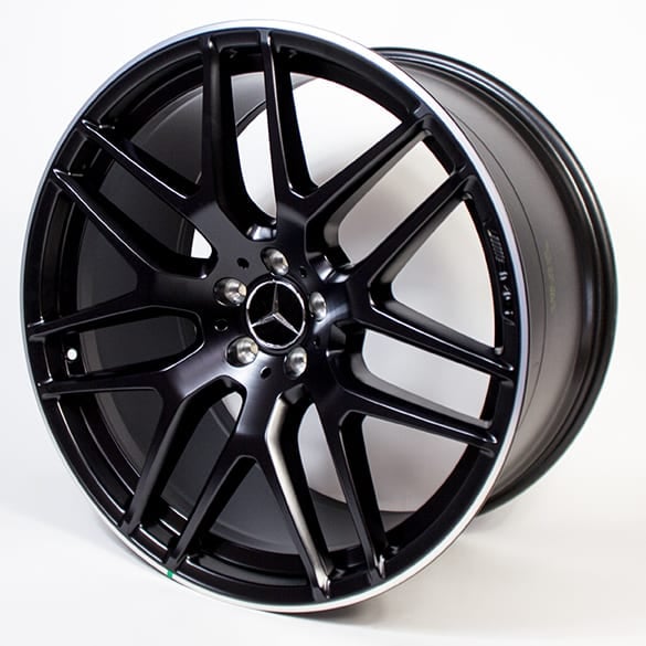 AMG 21-inch wheels set cross-spoke-design GLS-Class X166 black mat