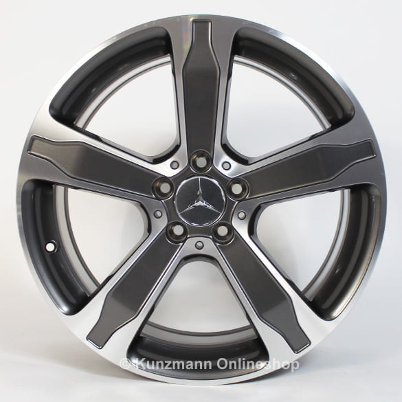 5 spoke rim set | 19 inch | GLA X156 | Genuine Mercedes-Benz ...