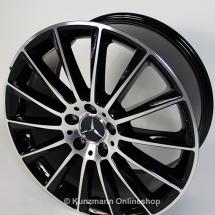 AMG 20-inch wheel set glossy black GLC X253 C253 Multi-spoke wheel Original Mercedes-Benz | A2534011900-2700/7X23