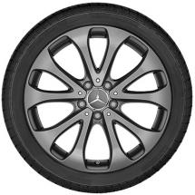 Snow wheels | 1 set 18 inch | GLC SUV X253 & Coupe C253 | Genuine Mercedes-Benz | pressure sensors | Q44030191010A/11A