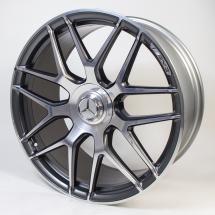 GLC 63 AMG 21 inch forged rim set | genuine Mercedes-Benz X253/C253 | himalaya grey | A2534014000/41007X21