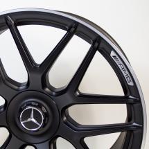 GLC 63 AMG 21 inch forged rim set | genuine Mercedes-Benz X253/C253 | glossy black | A2534014000/41007X71