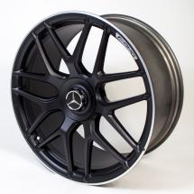 GLC 63 AMG 21 inch forged rim set | genuine Mercedes-Benz X253/C253 | glossy black | A2534014000/41007X71