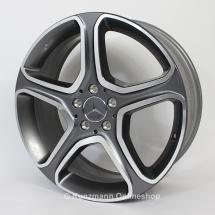 19 inch wheels set | 5-spoke wheel | GLK X204 | Genuine Mercedes-Benz | A20440128/9007X21-GLK