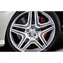 AMG 5-twin-spoke 21-inch rims set  M-Class W166 | A16640123027X21-B