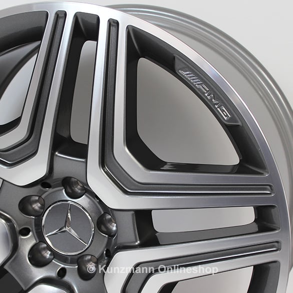 AMG 5-twin-spoke 21-inch rims set  M-Class W166 | A16640123027X21-B AMG 5-twin-spoke 21-inch rims set  M-Class W166 | A16640123027X21-B