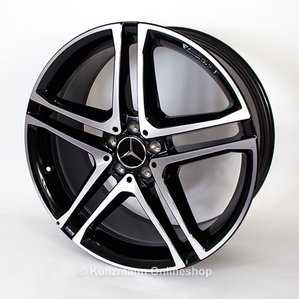 AMG 21-inch light-alloy wheel set | M-Class W166 | 5-twin-spoke wheel | black | A16640124027X23-B AMG 21-inch light-alloy wheel set | M-Class W166 | 5-twin-spoke wheel | black | A16640124027X23-B