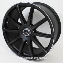 AMG forged rims | 10-spoke-design | Mercedes-Benz S-Class W222 | 20 inch | W222-S63-AMG-Felgen-schwarz